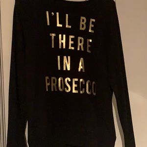 I’ll be there in a Prosecco shirt 💁🏽‍♀️